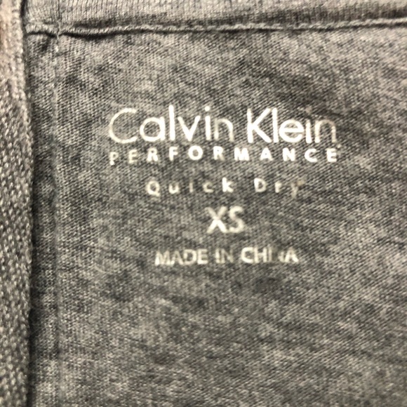 Calvin Klein Performance Long Sleeved Zip Back - Picture 3 of 4